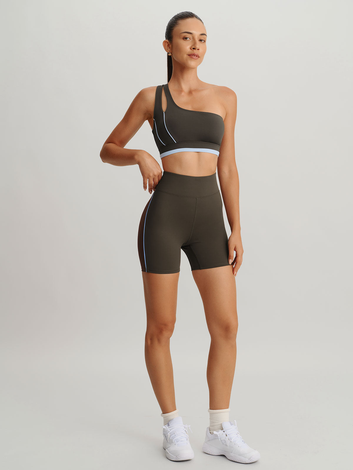 Brown Line Sports Shorts 3