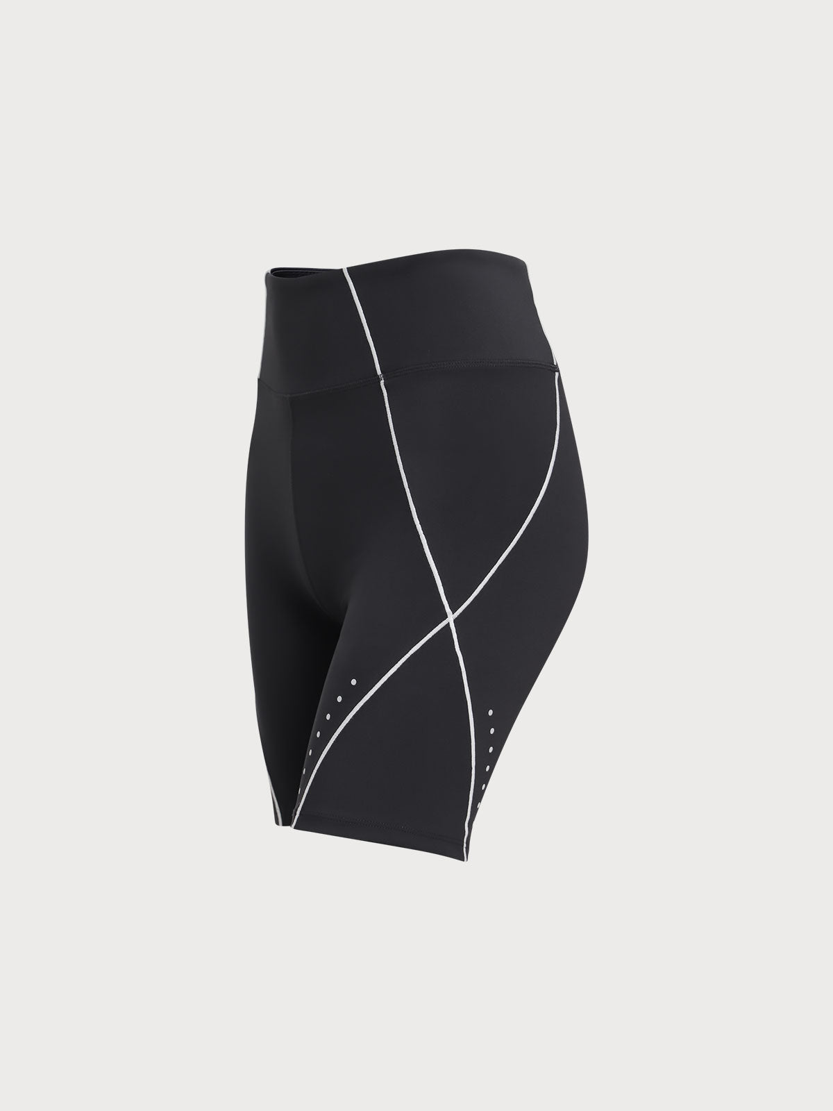 Black Line Workout Shorts
