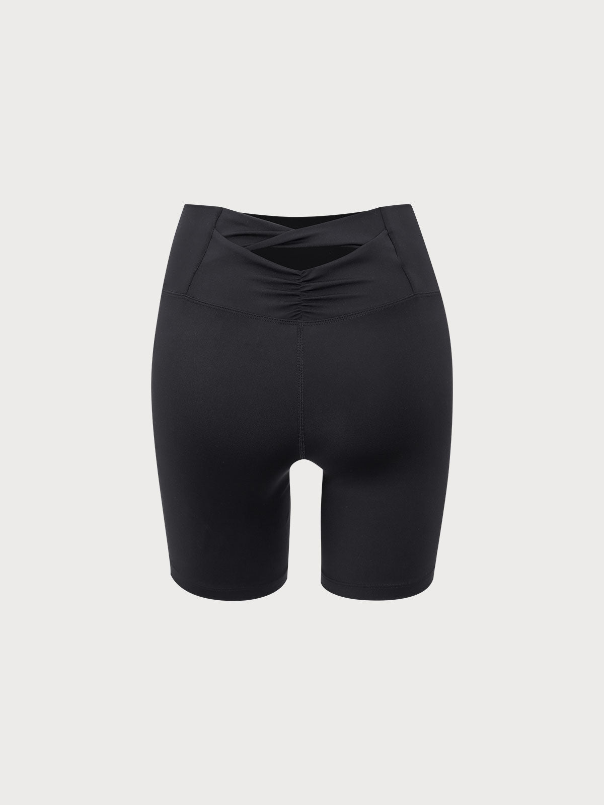 Black Cut Out Shorts 5