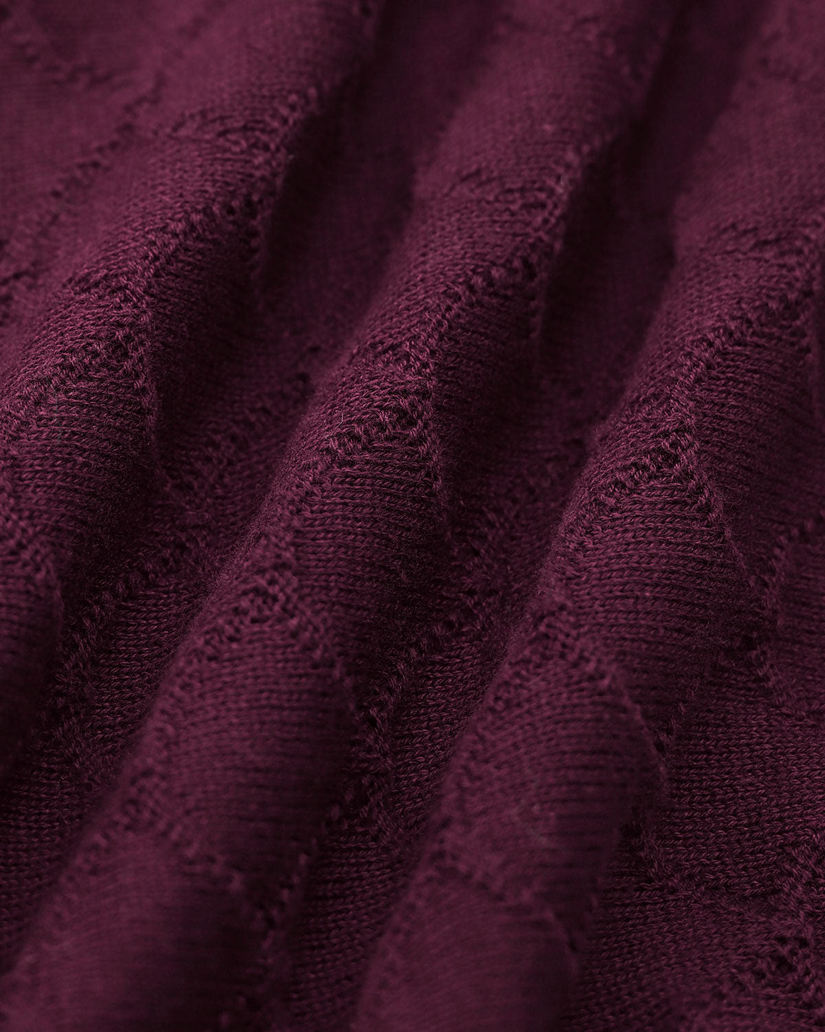 Purple Pearl Buttons Knit Tee