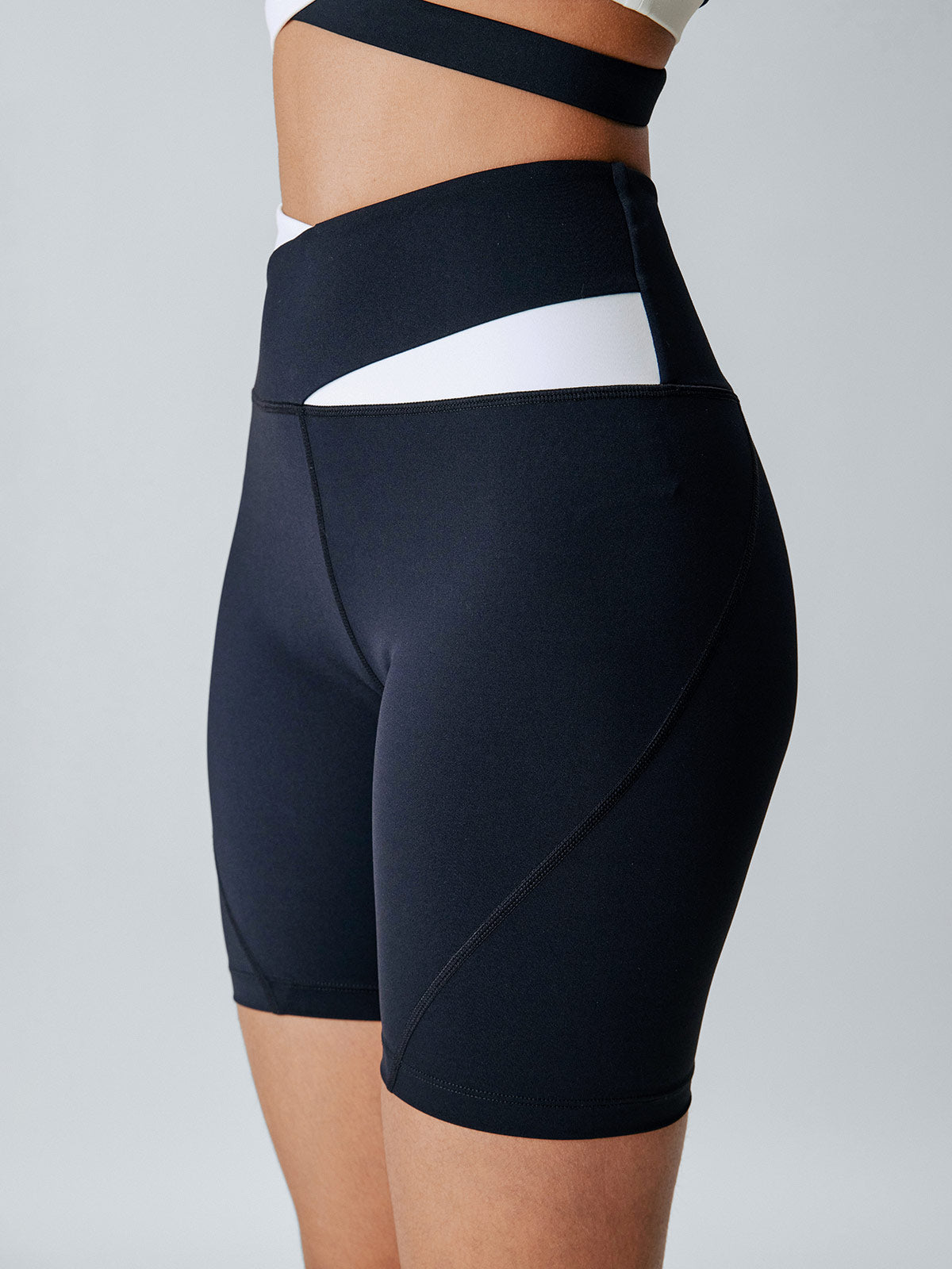 Black Crossover Shorts 6