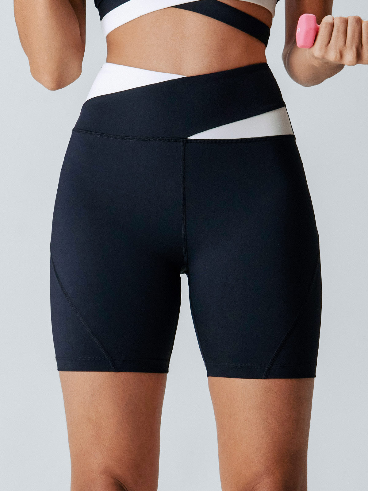 Black Crossover Shorts 6