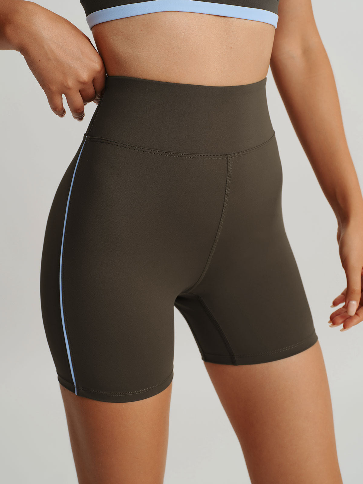 Brown Line Sports Shorts 3